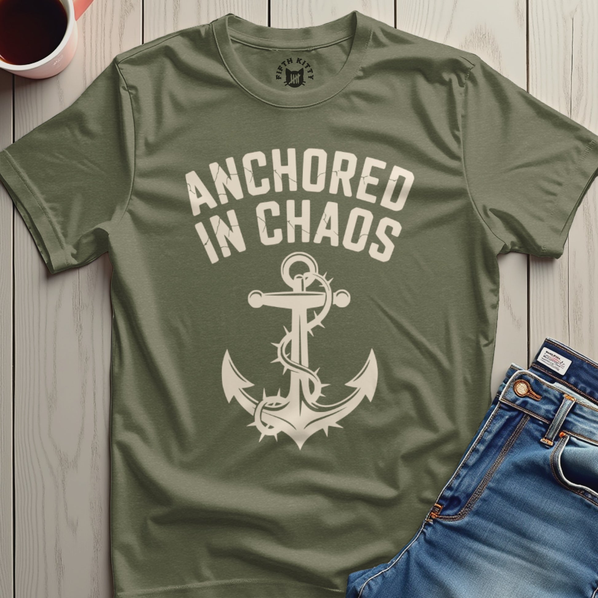 Anchored In Chaos Graphic T-Shirt product