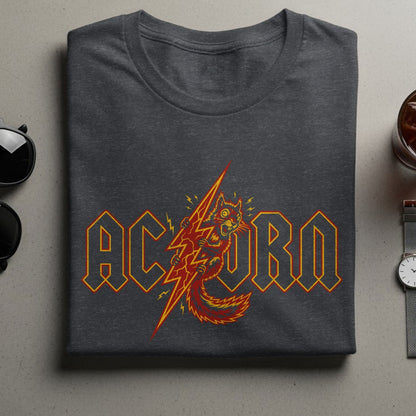 ACORN Squirrel Graphic with Lightning Bolt T-Shirt