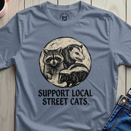 Support Local Street Cats T-Shirt