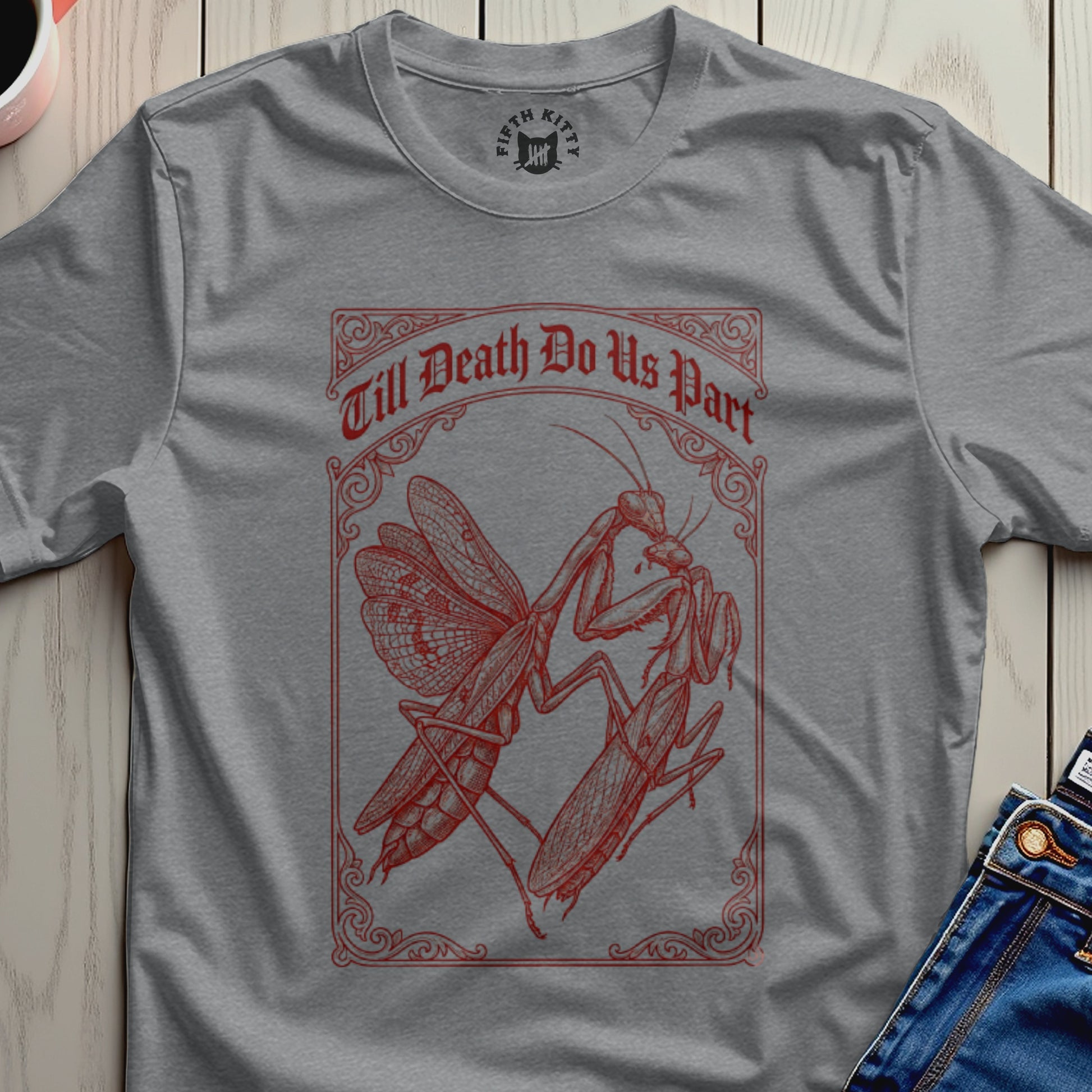 Till Death Do Us Part Insect Graphic Tee Product