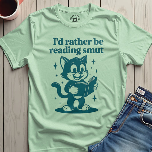 I'd Rather Be Reading Smut Graphic Shirt product type