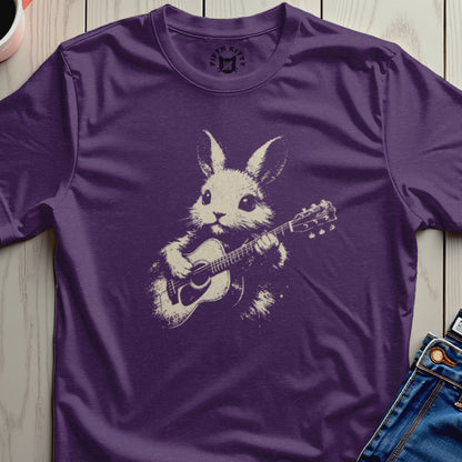 Purple Rabbit Guitar Graphic FIFTH KITTY product type