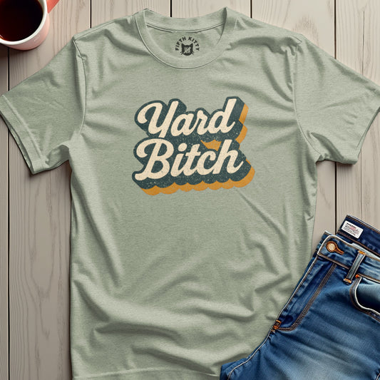 Yard Bitch Bold Graphic Design Tee product