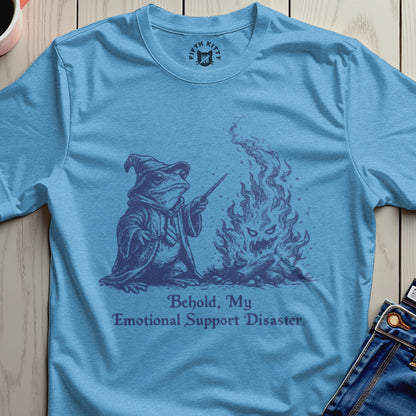 Behold My Emotional Support Disaster Wizard T-Shirt