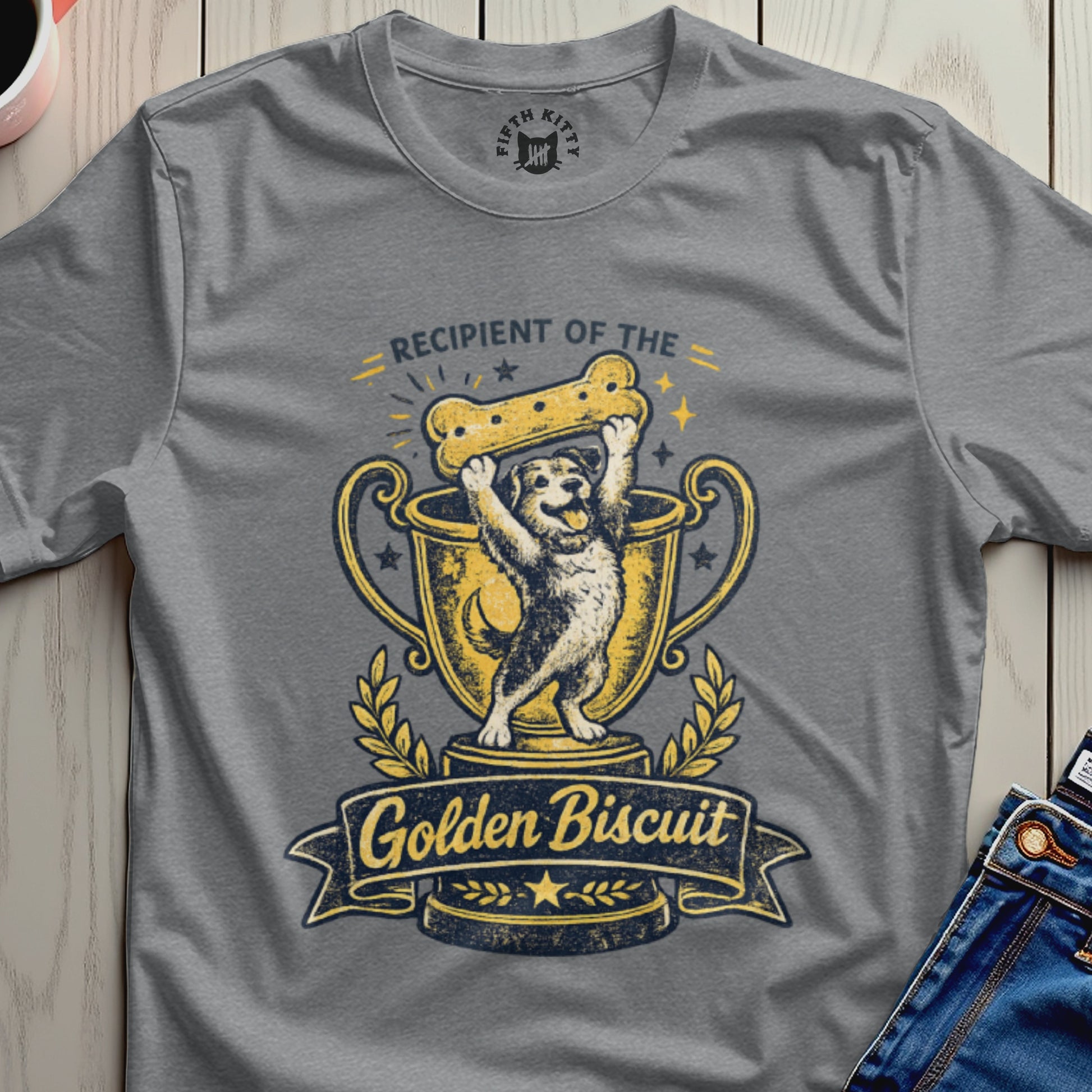 Recipient of the Golden Biscuit Dog Award Shirt