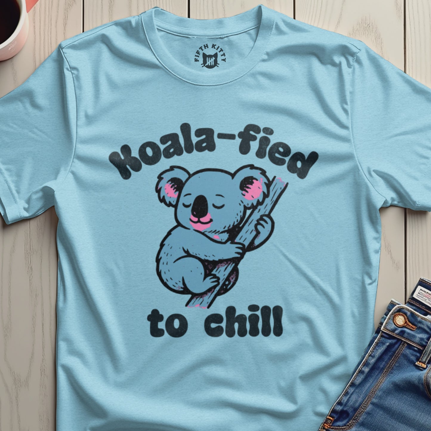 Koala-fied to Chill Graphic Tee Shirt