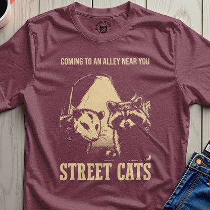 Coming to an Alley Near You Street Cats T-shirt