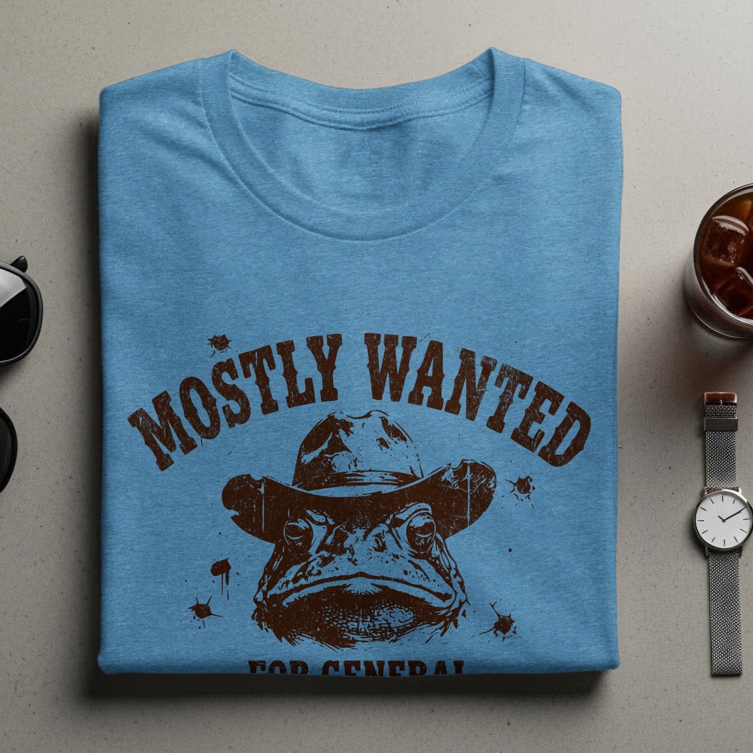 Mostly Wanted for General Graphic T-Shirt