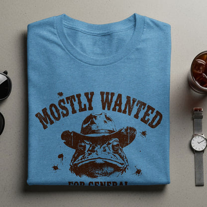 Mostly Wanted for General Graphic T-Shirt
