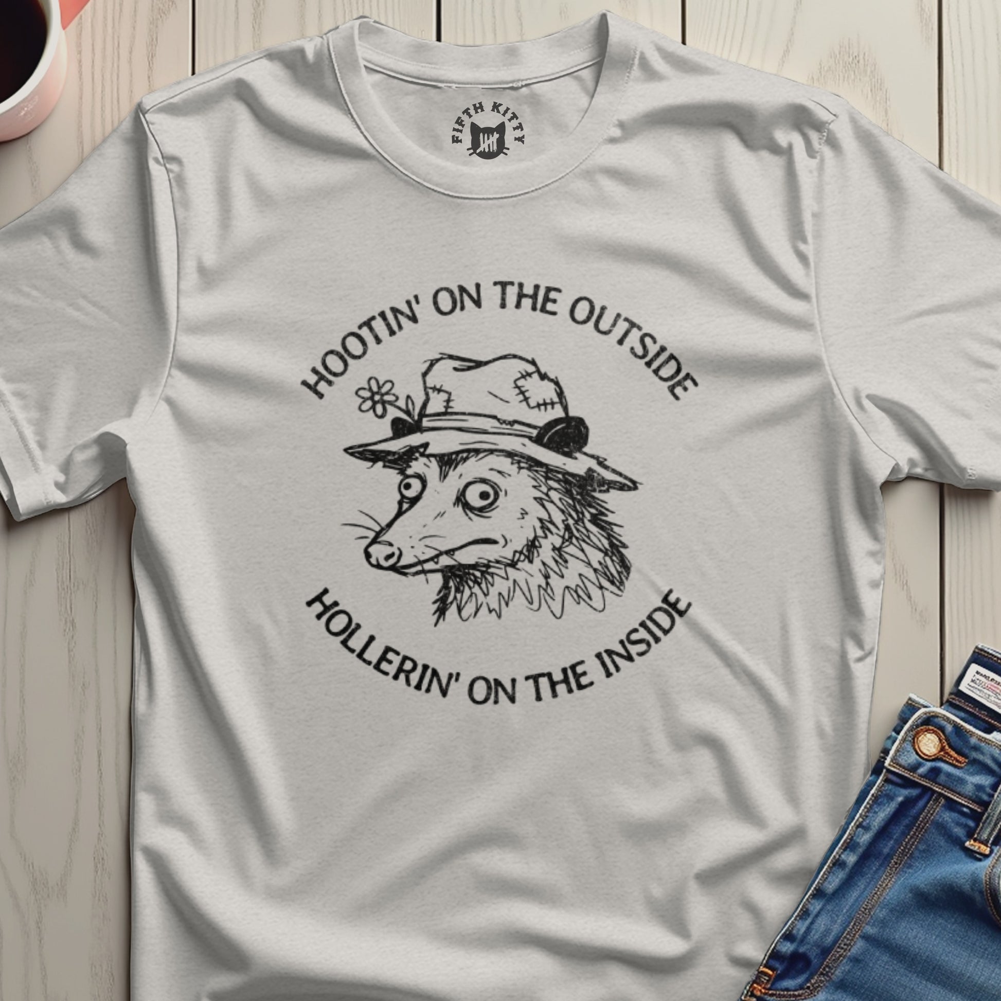 Hootin' On The Outside Hollerin' On The Inside Shirt