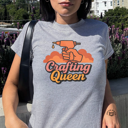 Crafting Queen Graphic Printed Tee product