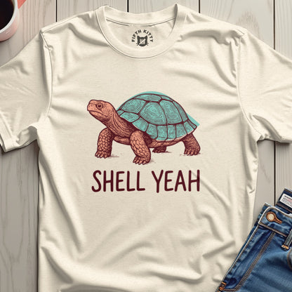 Shell Yeah Turtle Graphic Tee Shirt Product