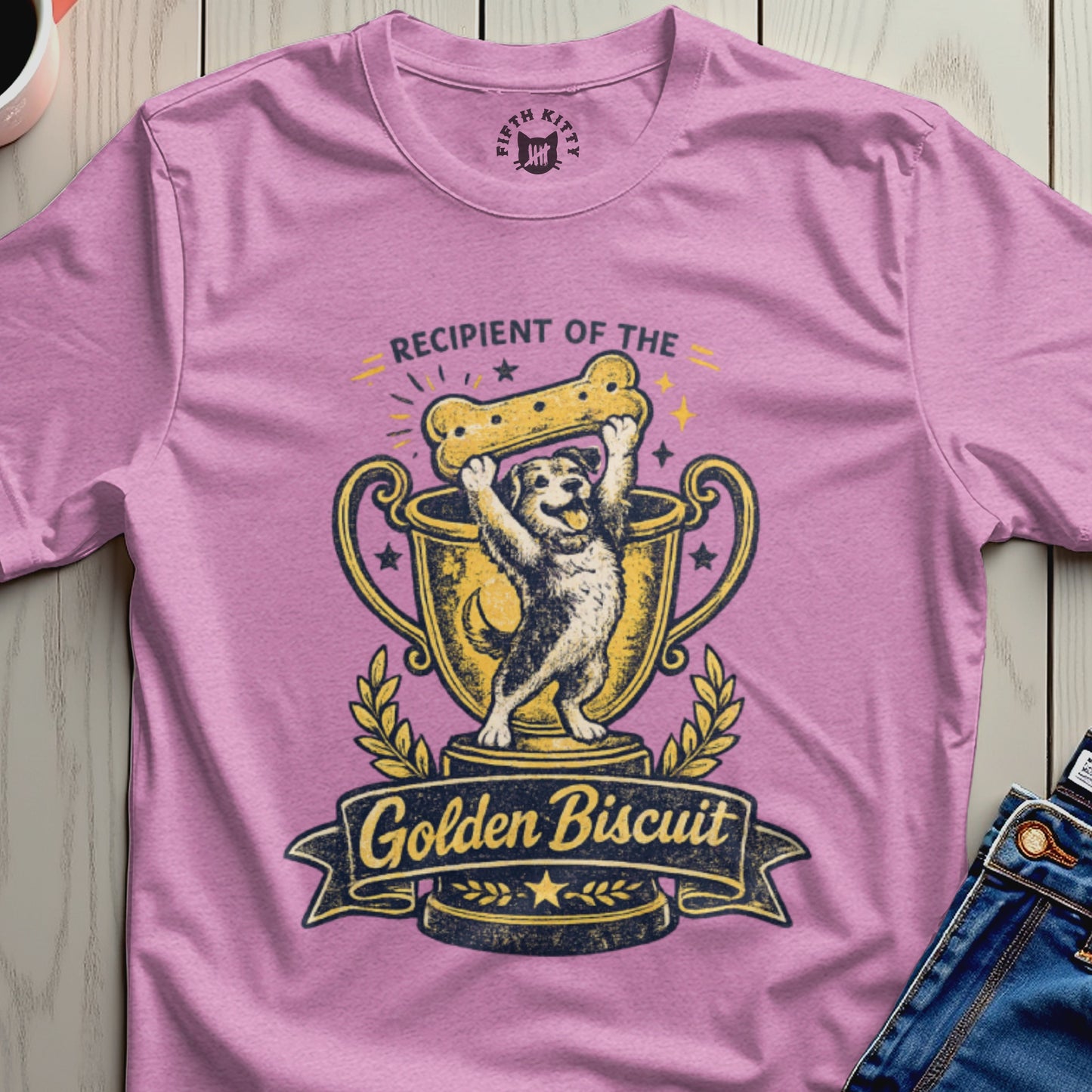 Recipient of the Golden Biscuit Award T-shirt Product