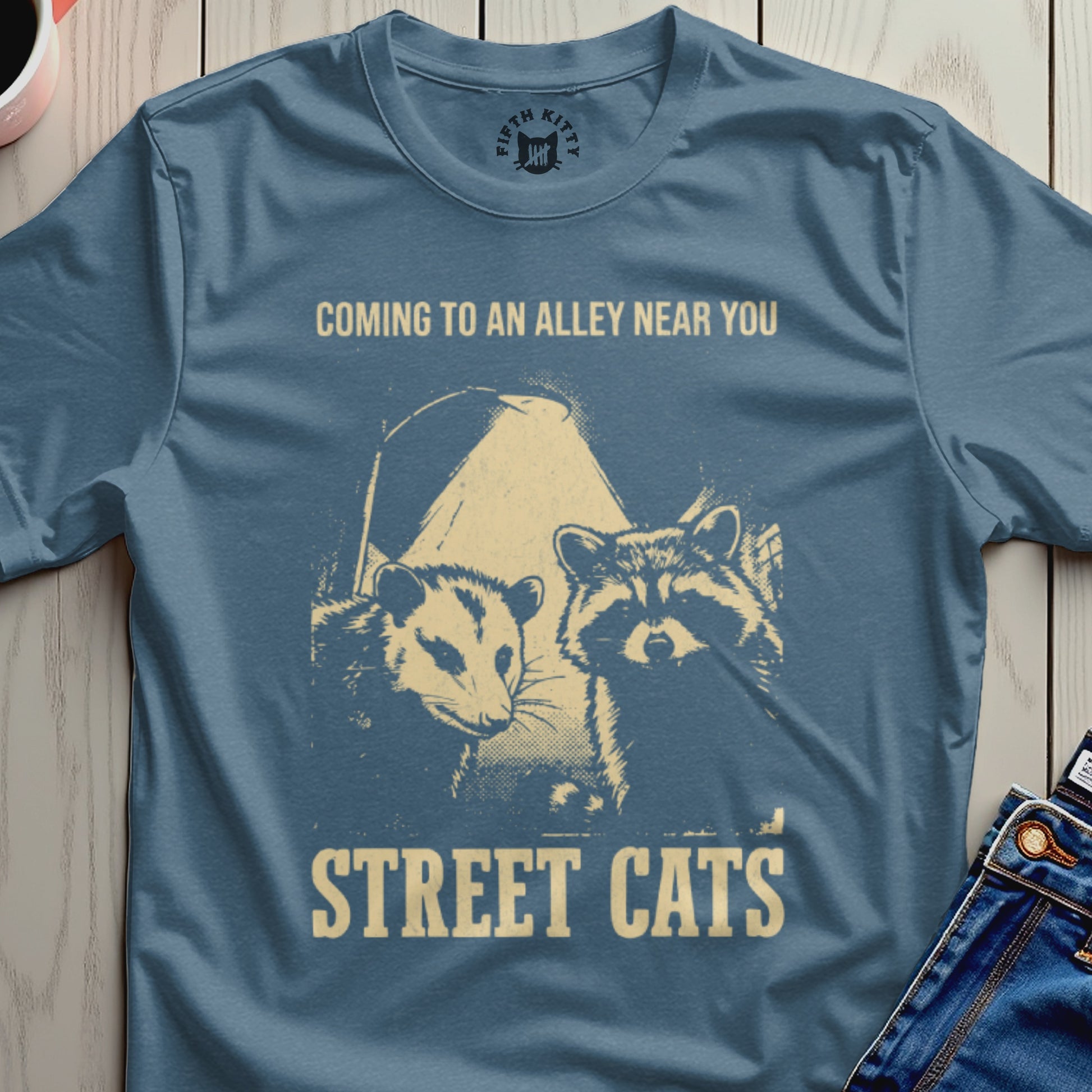 Coming to an Alley Near You Street Cats T-Shirt