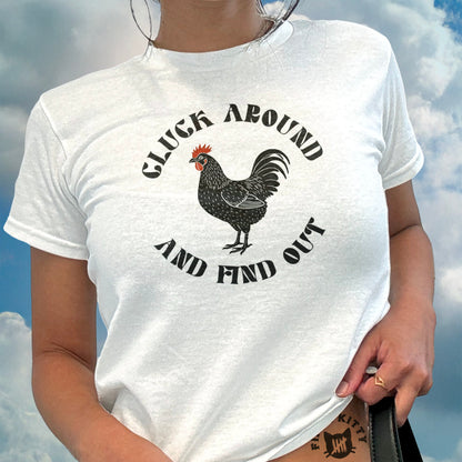 Cluck Around and Find Out Graphic Tee product