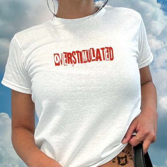 Oversimulated Graphic Tee Casual T-Shirt product type