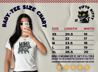 Mama Bear Graphic Baby Tee Shirt product