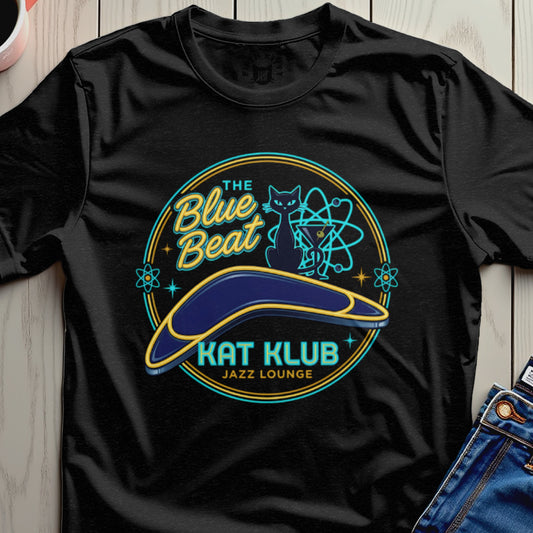 The Blue Beat Kat Klub Jazz Lounge Graphic T-shirt