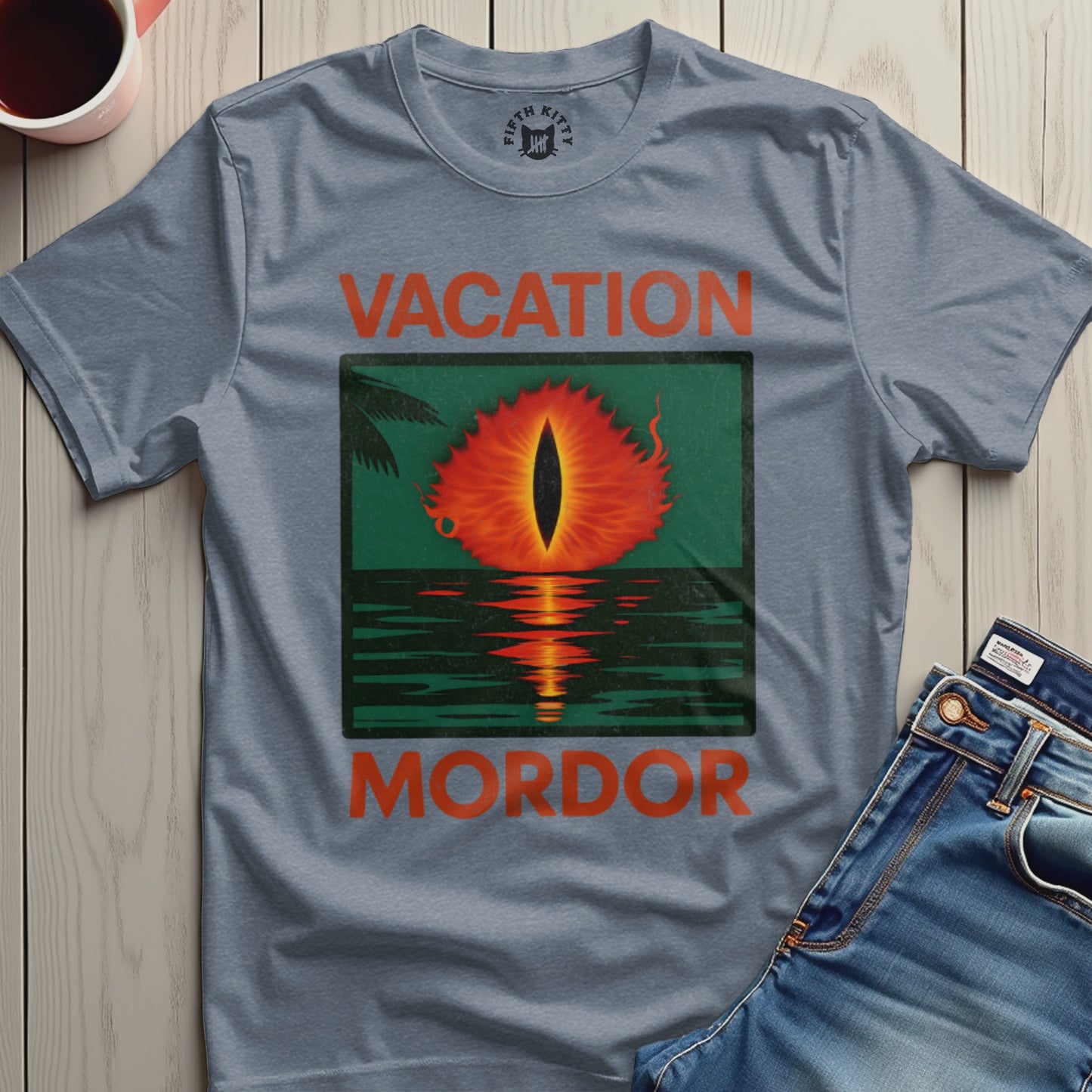 Vacation Mordor Graphic Tshirt product