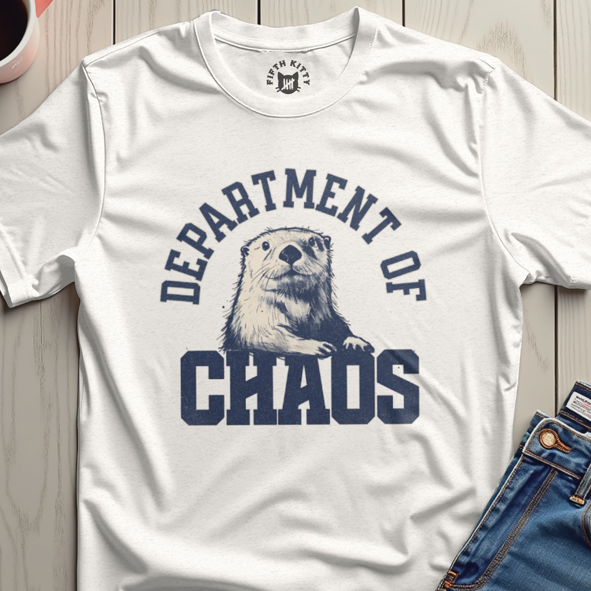 Department of Chaos Otter Graphic T-Shirt