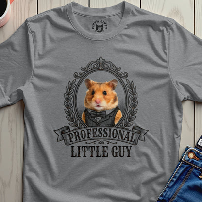 Professional Little Guy Cute Hamster Grey Shirt