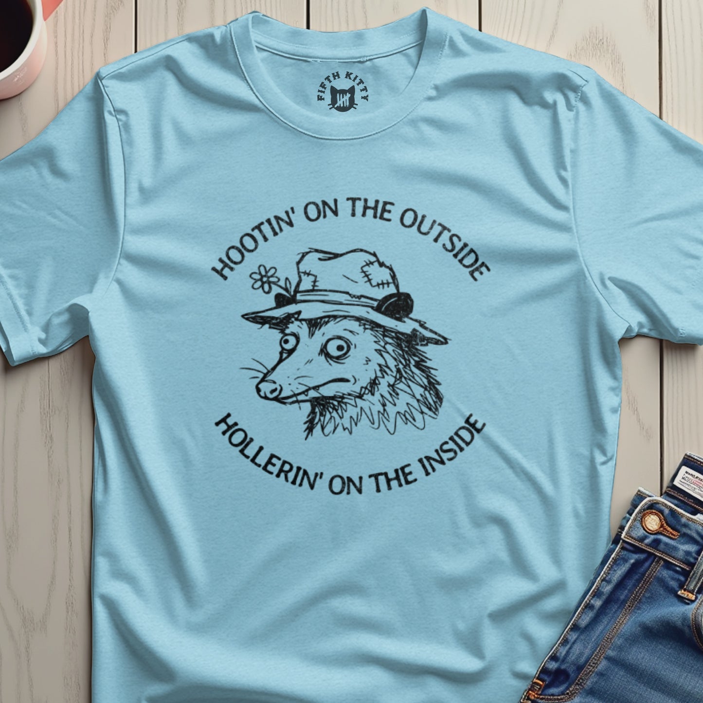 Hootin' On The Outside Hollerin' On The Inside Shirt