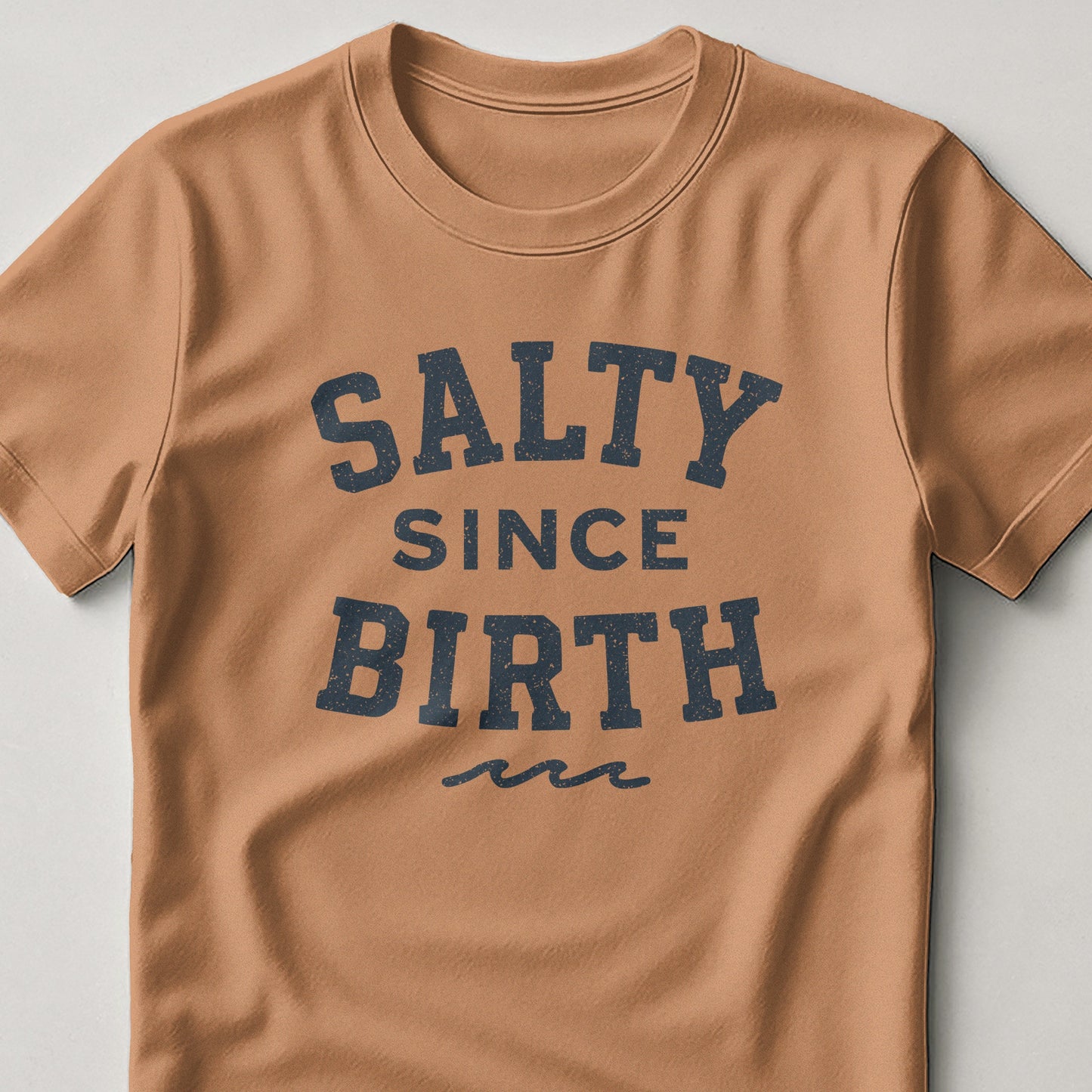 Salty Since Birth Funny Graphic Tee Shirt product