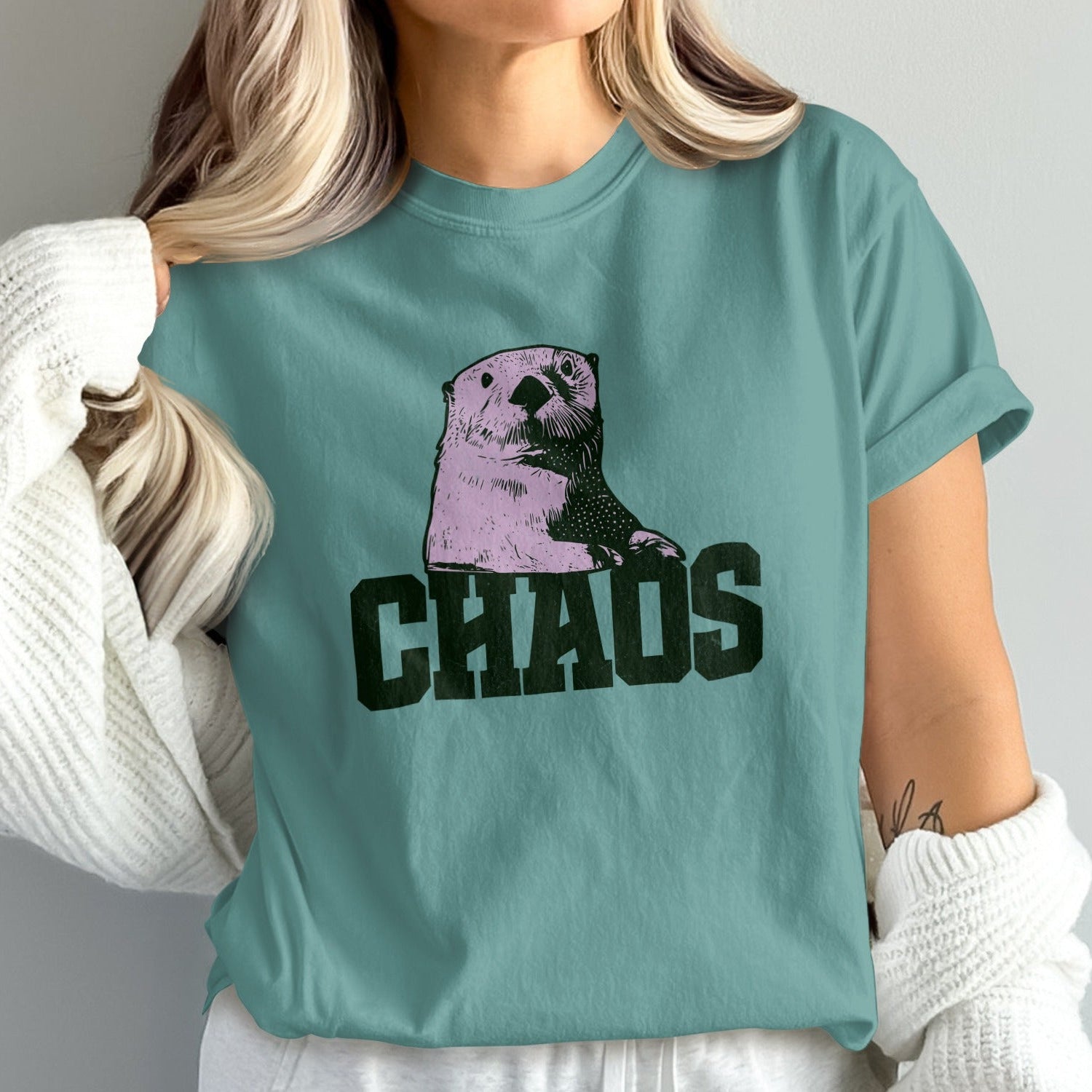 Chaos Design Casual Comfortable T-Shirt Product