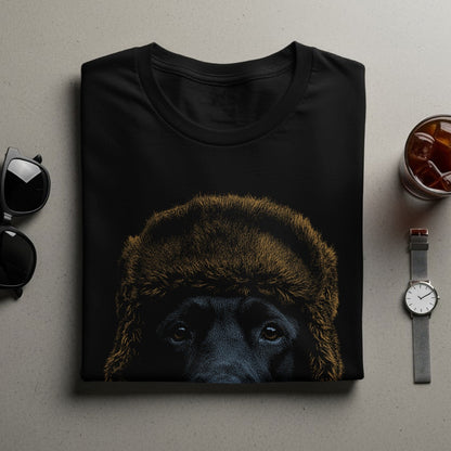 Trendy Dog Design T-Shirt for Casual Wear
