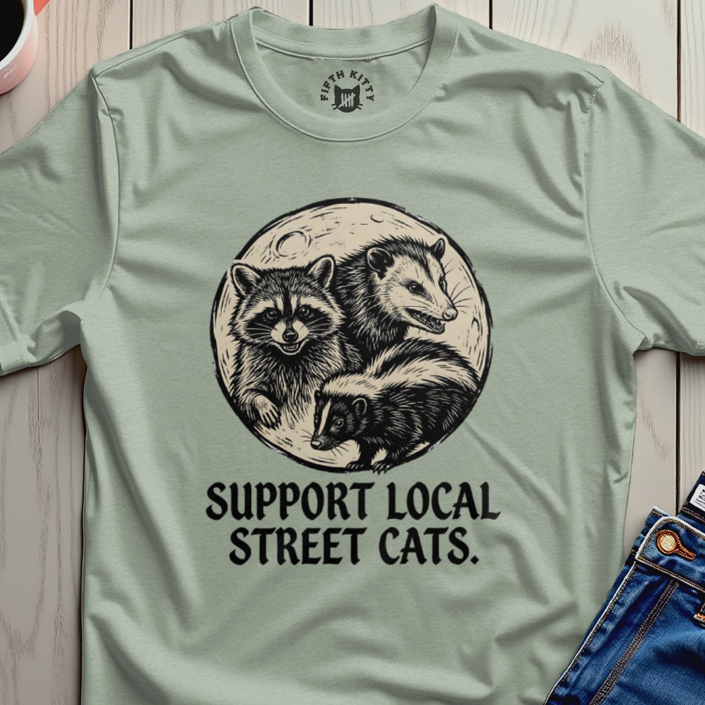 Support Local Street Cats T-Shirt