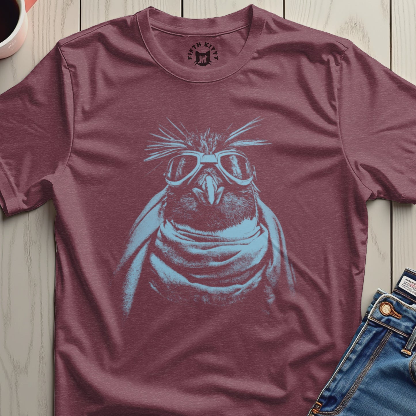 Cool Penguin Graphic Tee with Sunglasses product