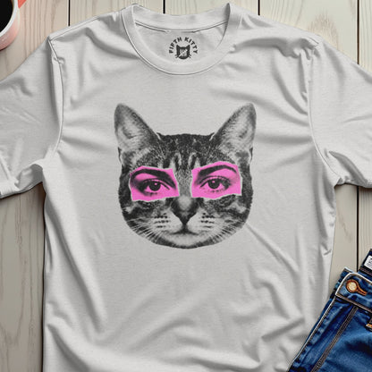 FIFTH KITTY Pop Art Cat Pink Eyes Unique Design product type