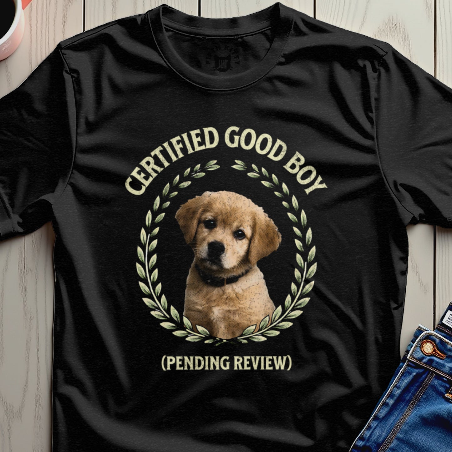 Certified Good Boy Pending Review Puppy Shirt