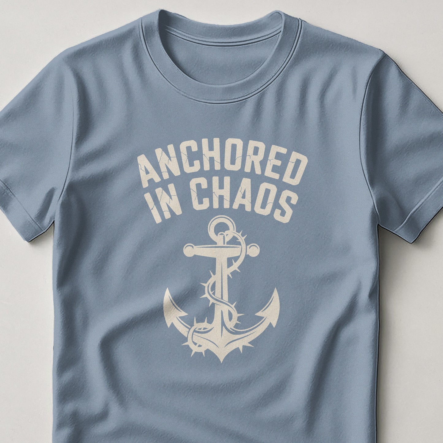 Anchored In Chaos Graphic Anchor Design Shirt product