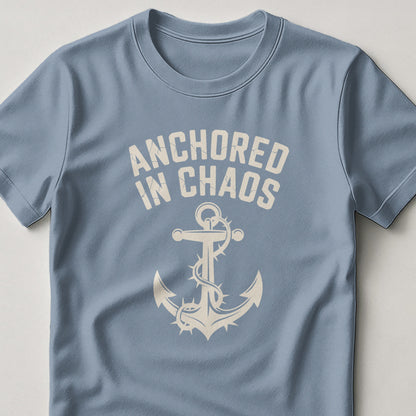 Anchored In Chaos Graphic Anchor Design Shirt product
