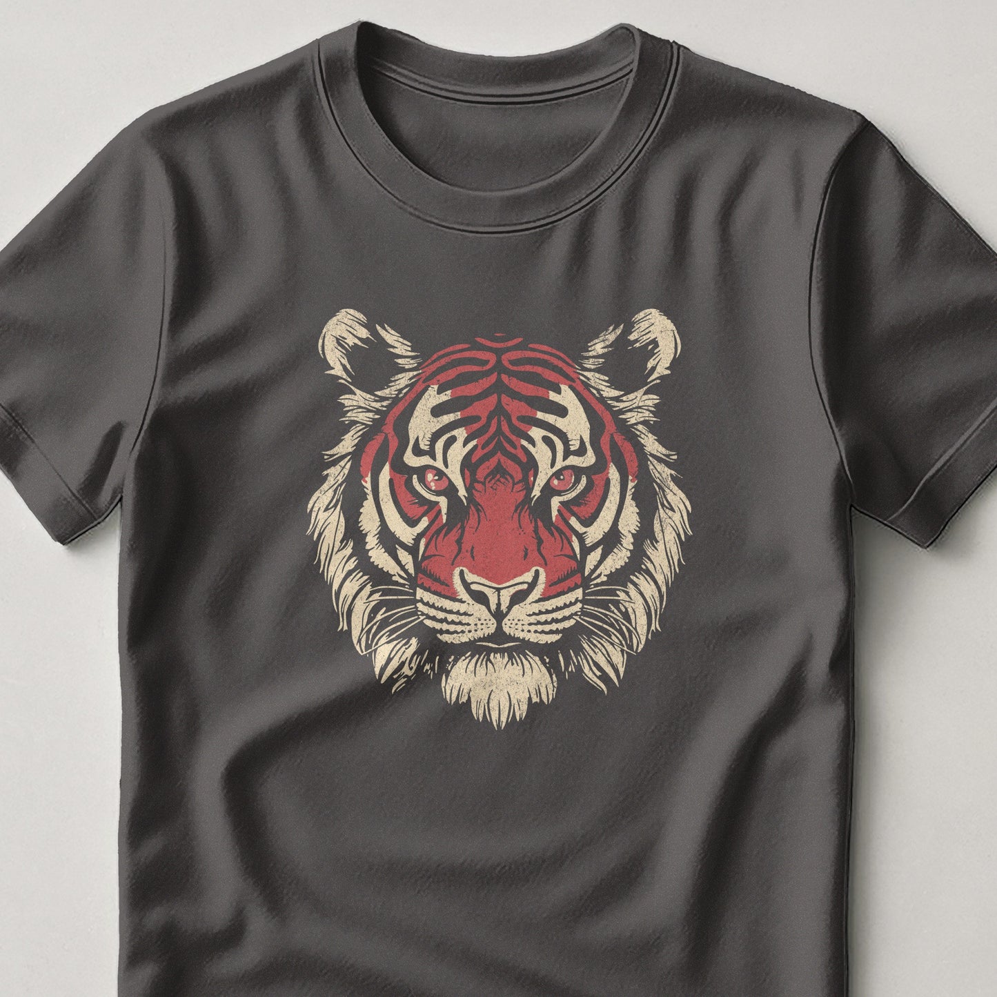 Fierce Tiger Graphic Design Statement T-Shirt product type