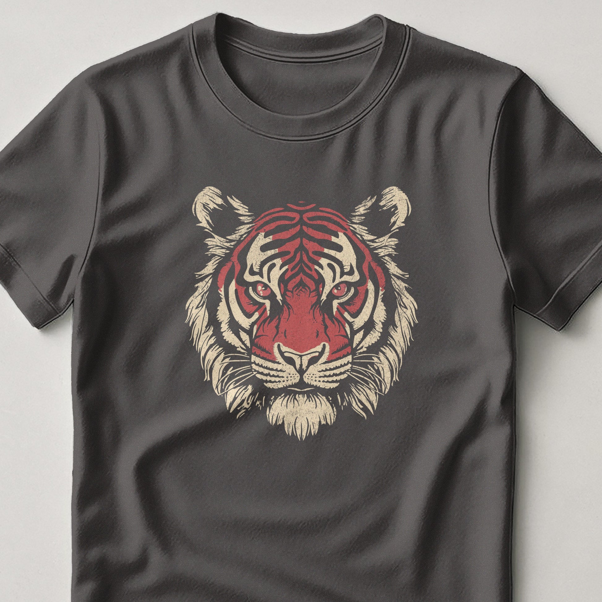 Fierce Tiger Graphic Design Statement T-Shirt product type