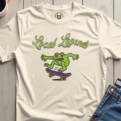 Local Legend Skateboarding Frog Graphic Tee