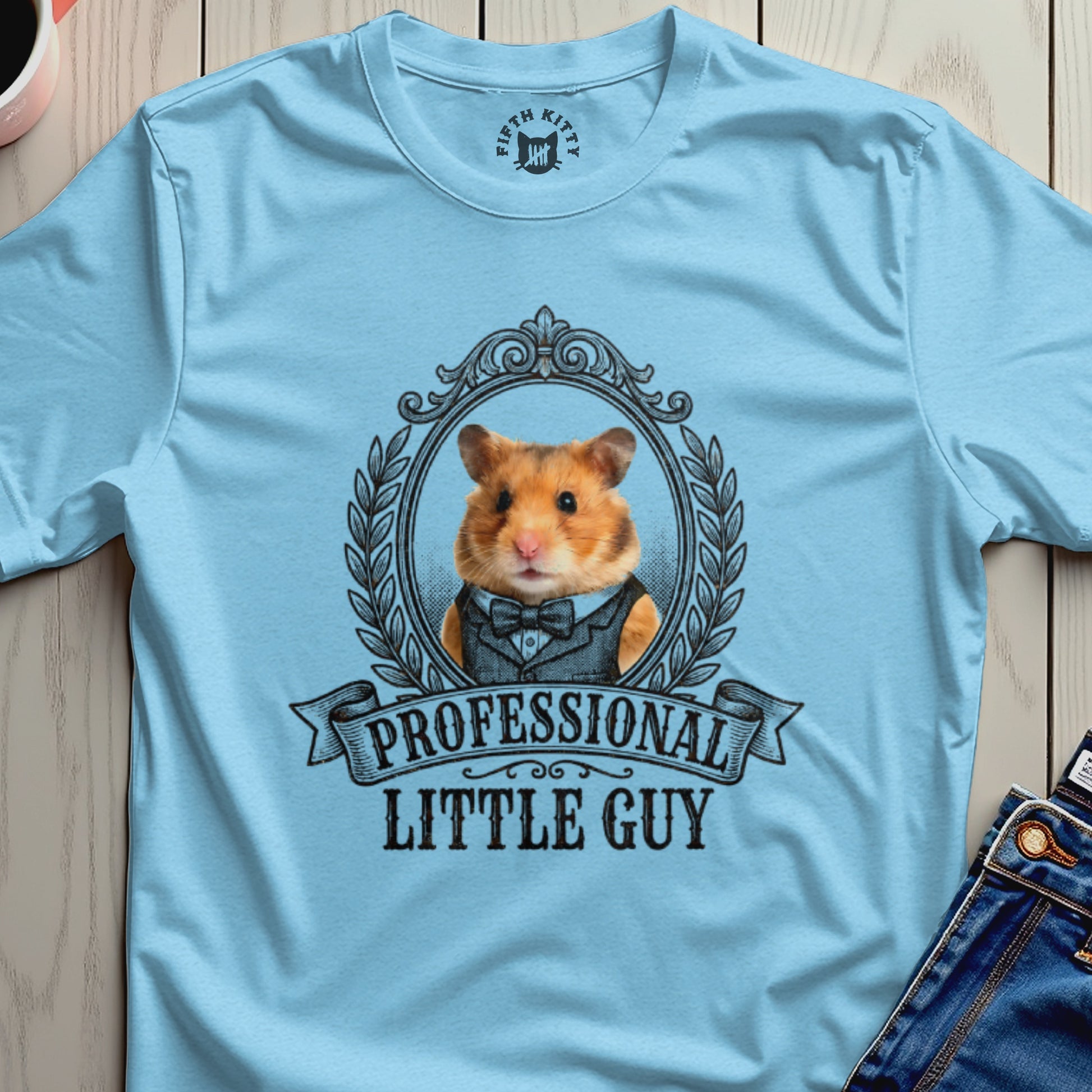 Professional Little Guy Hamster Graphic T-Shirt