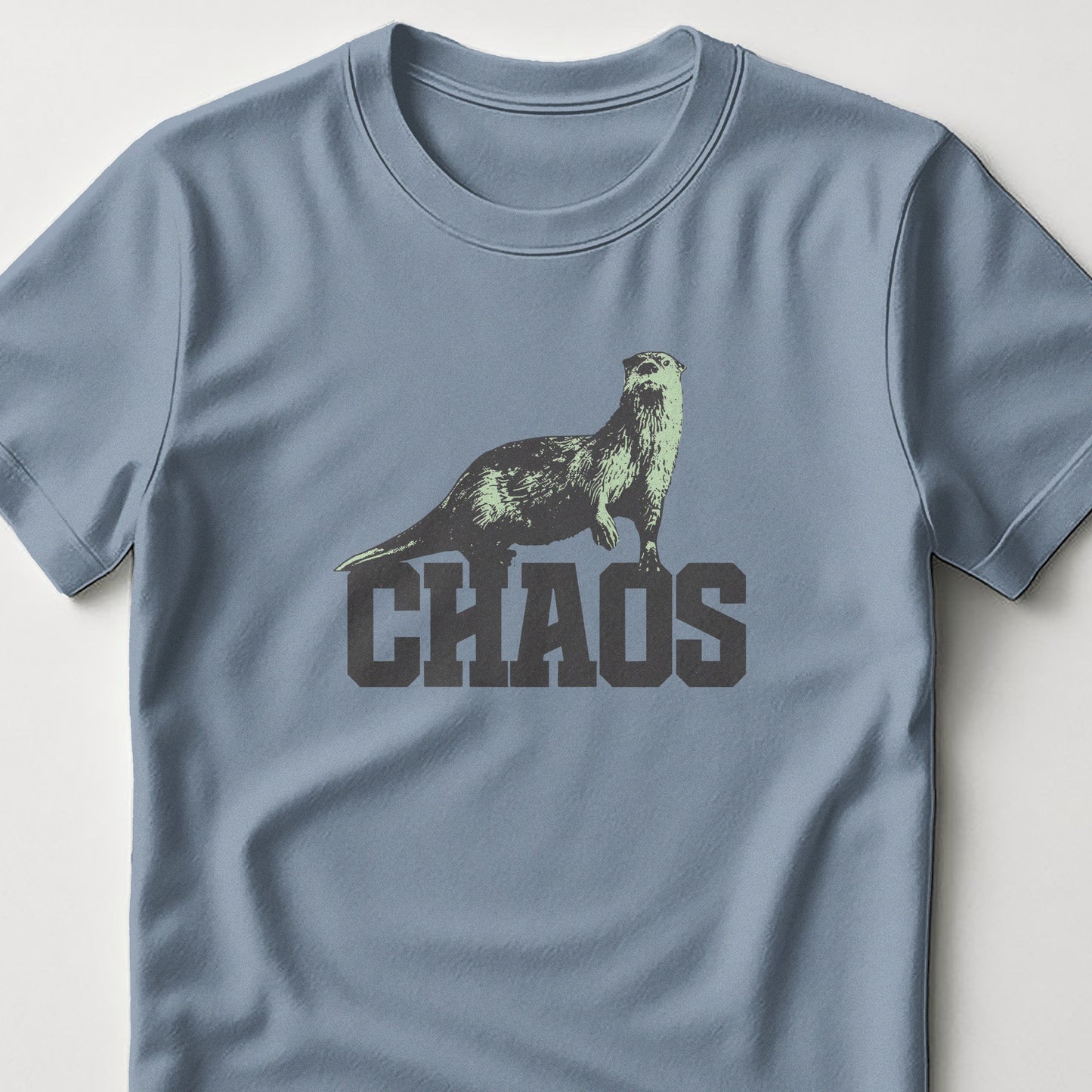 Chaos Otter Graphic Tee Shirt Casual Wear product type
