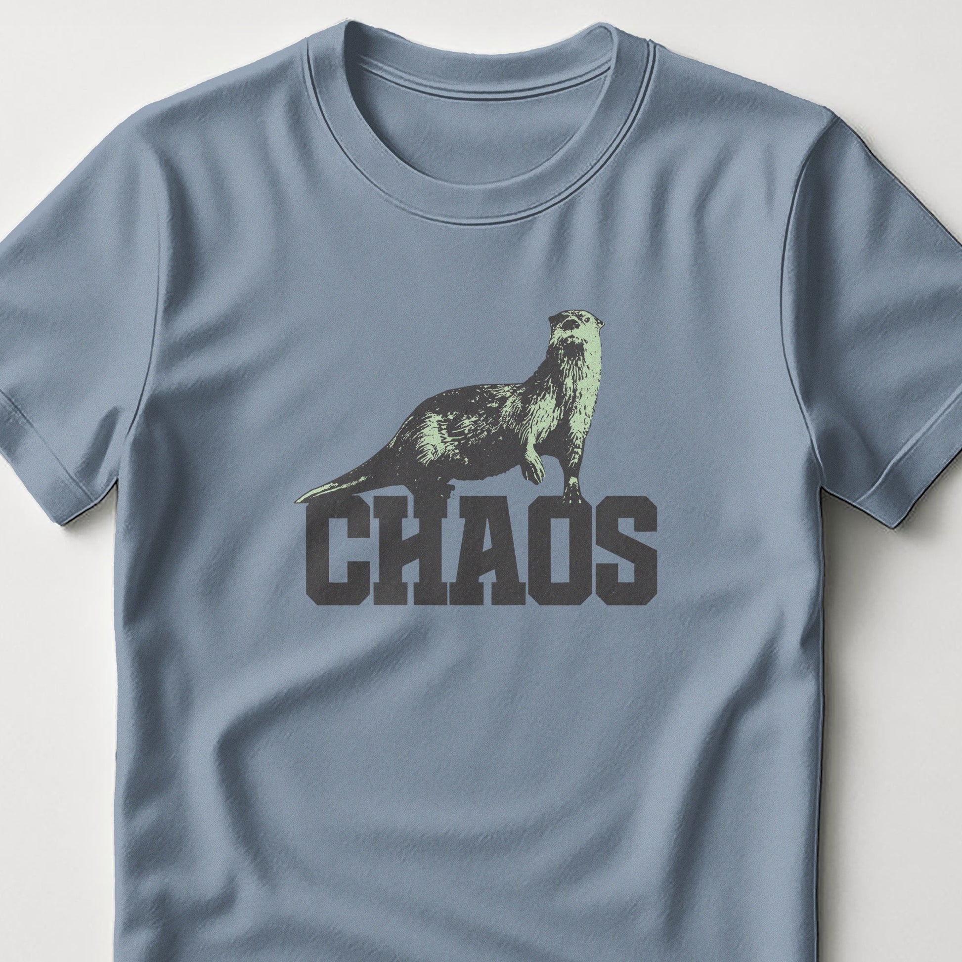Chaos Otter Graphic Tee Shirt Casual Wear product type
