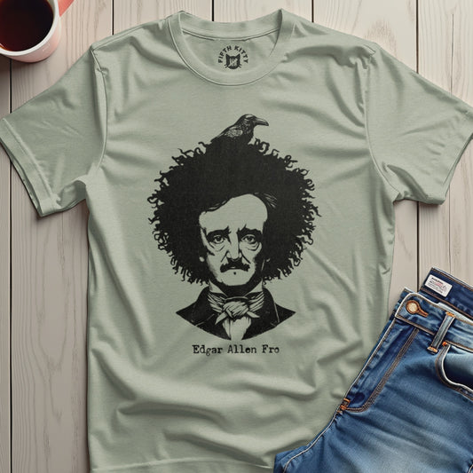 Edgar Allen Fro Graphic Design Tee Shirt product type
