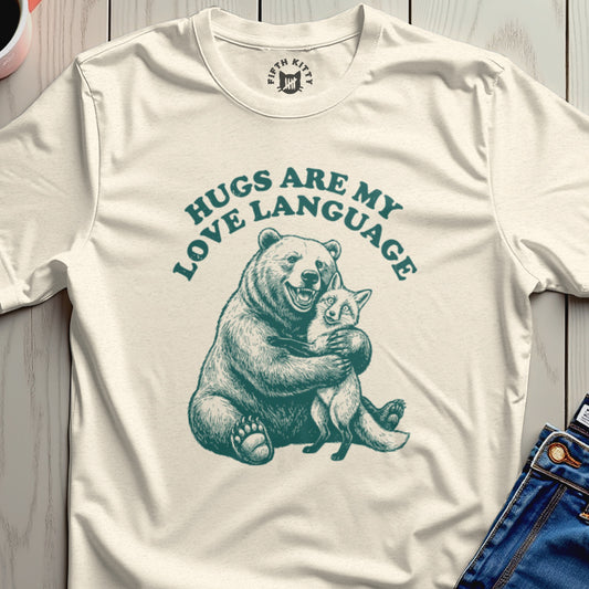 Hugs Are My Love Language Graphic T-Shirt Product