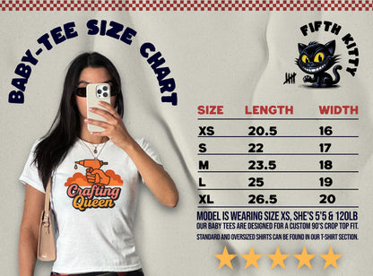 Crafting Queen Graphic Tee Baby-Tee Product