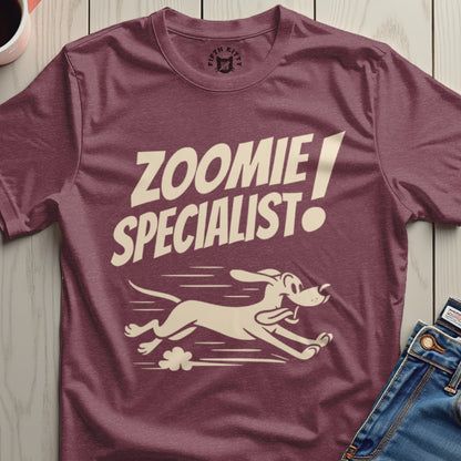 Zoomie Specialist Fun Graphic T-Shirt