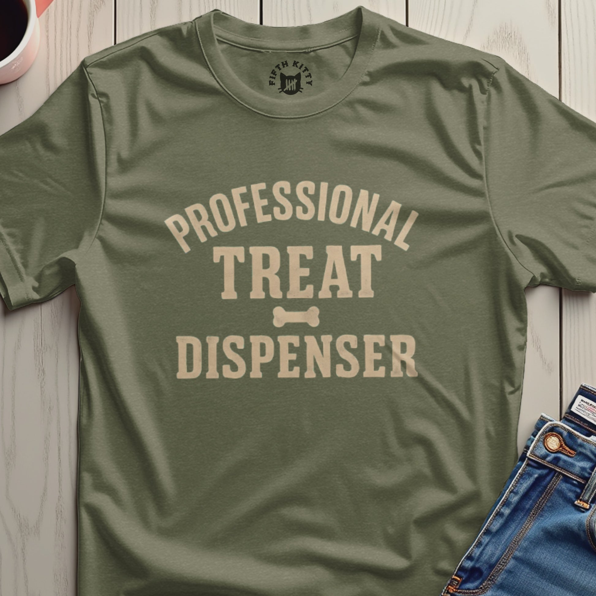 Professional Treat Dispenser T-Shirt for Dog Lovers