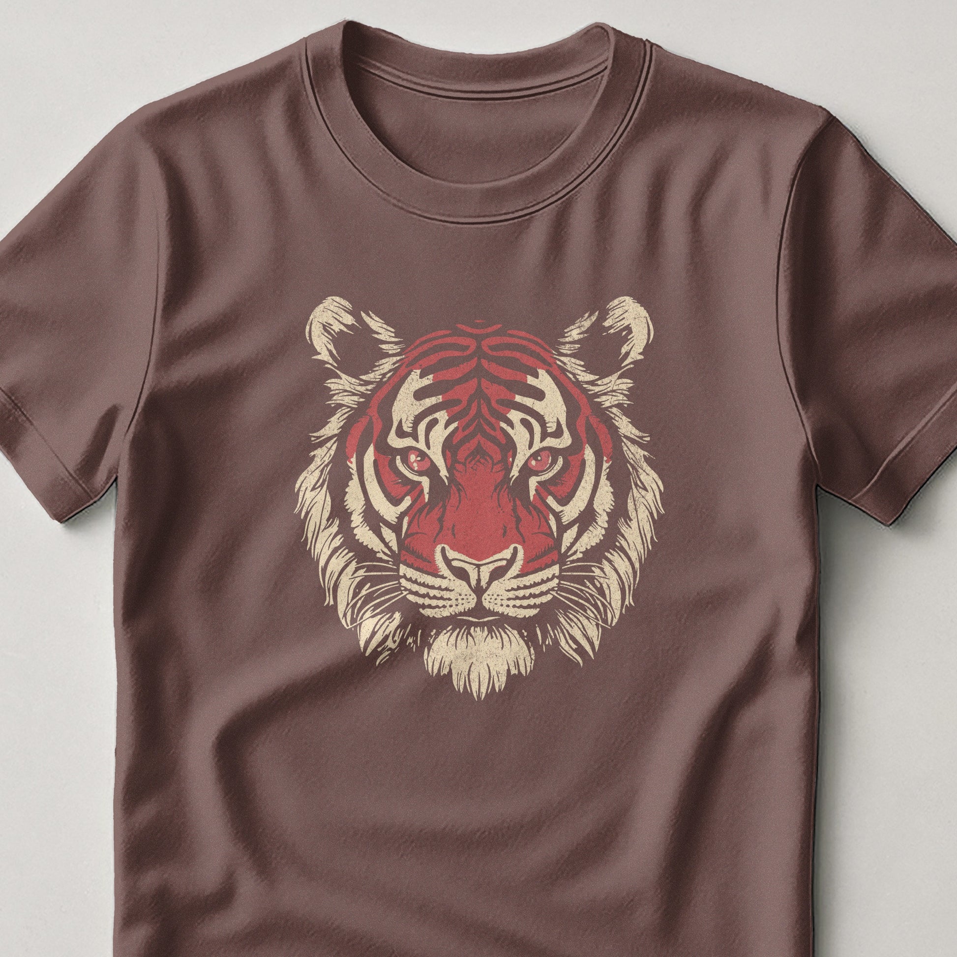 Fierce Tiger Design Custom Printed T-Shirt product