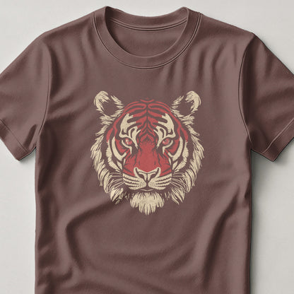 Fierce Tiger Design Custom Printed T-Shirt product