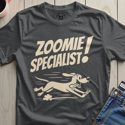 Zoomie Specialist Graphic Tee for Pet Lovers
