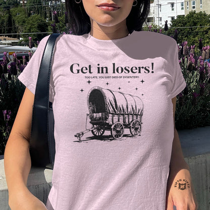Get in Losers Printed Graphic Tee shirt product
